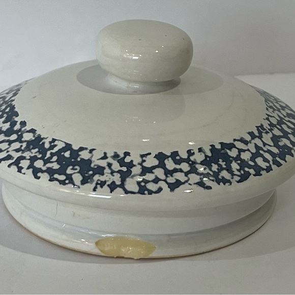 Jay Imports Blue Heart Corelle Coordinates Ceramic Canisters with Matching Plate - Picture 9 of 16